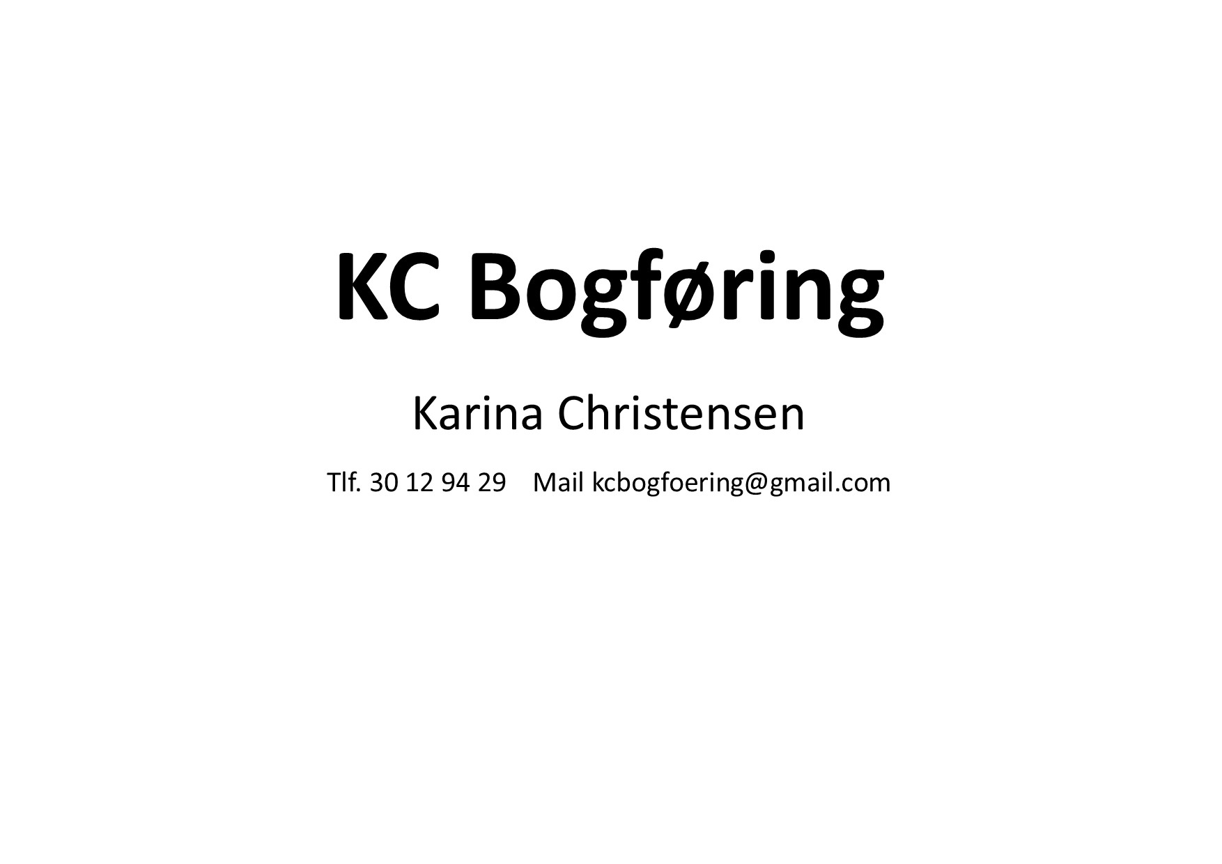 KC Bogføring 